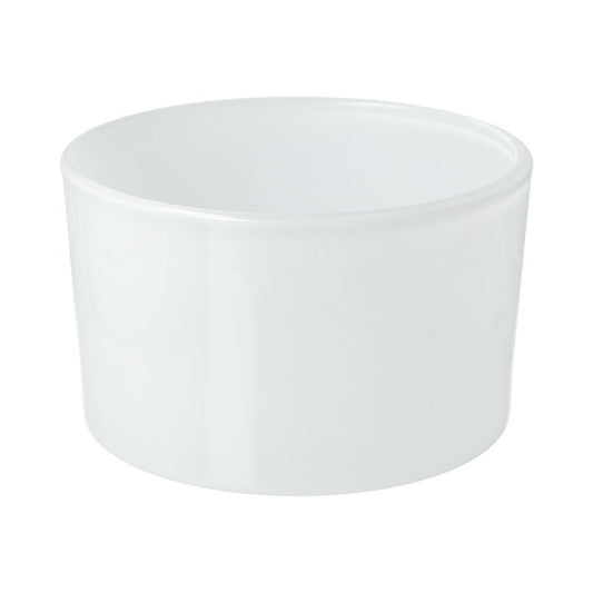 Oxford Candle Bowl Transparent White