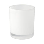 Oxford Candle Jar - Transparent White (Inside Painted)