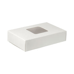 Tealight Box - 25mm - PVC - 6 Pack - White - 12