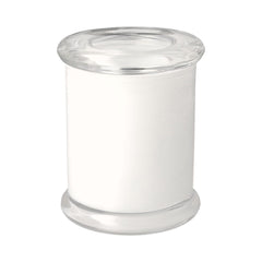 Danube Medium Base and Flat Lid (Packed with lid on) - Opaque White - 12 of