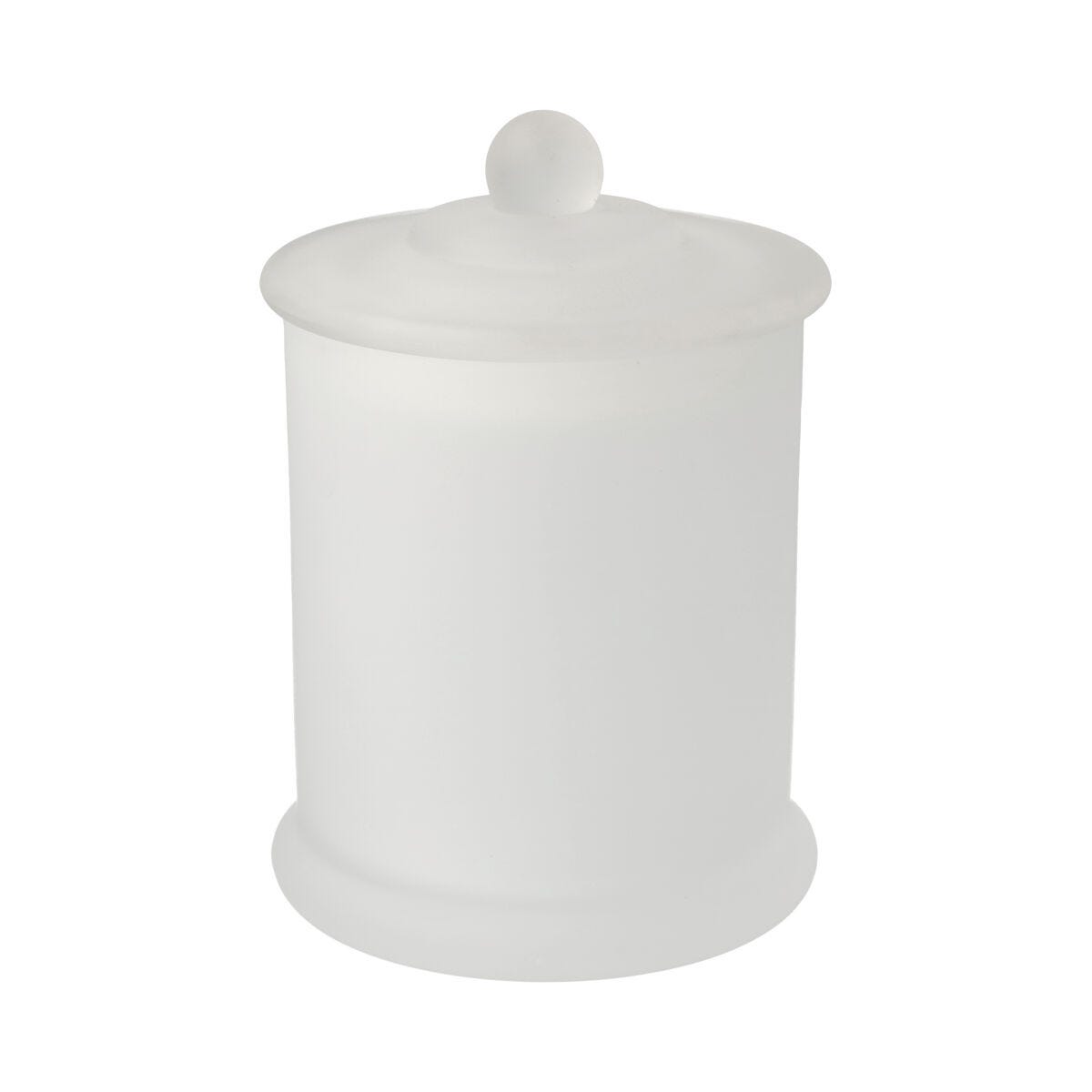 Danube Small Base and Knob Lid (Packed lids on) - Frosted - 12