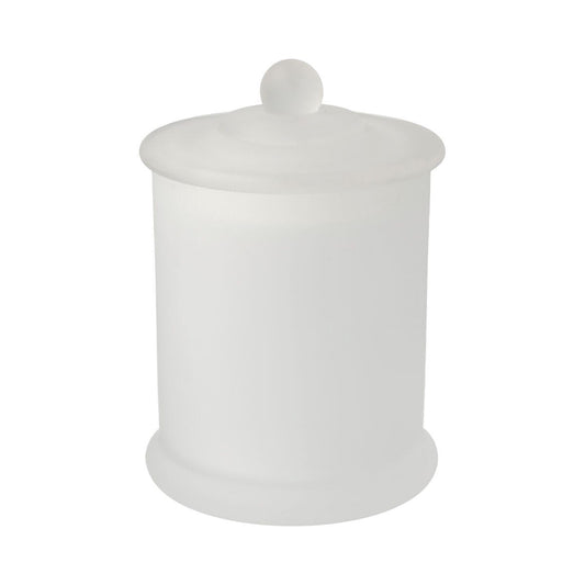 Danube Small Base and Knob Lid (Packed lids on) - Frosted - 12