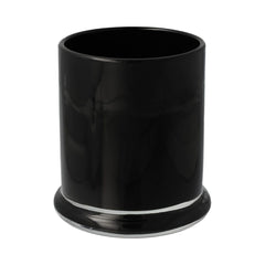Danube Glassware - No Lid - Transparent Black (inside) - Large - 1