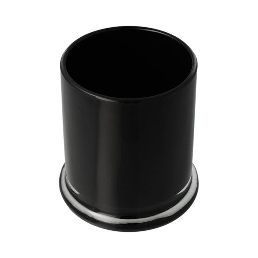Danube Glassware - No Lid - Transparent Black (inside) - Large - 1