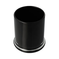 Danube Glassware - No Lid - Transparent Black (inside) - Large - 1