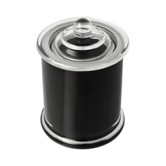 Danube Glassware - Knob Lid - Transparent Black (inside) - Medium - 12