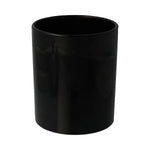 Oxford Candle Jar - Opaque Black (Outside Painted)