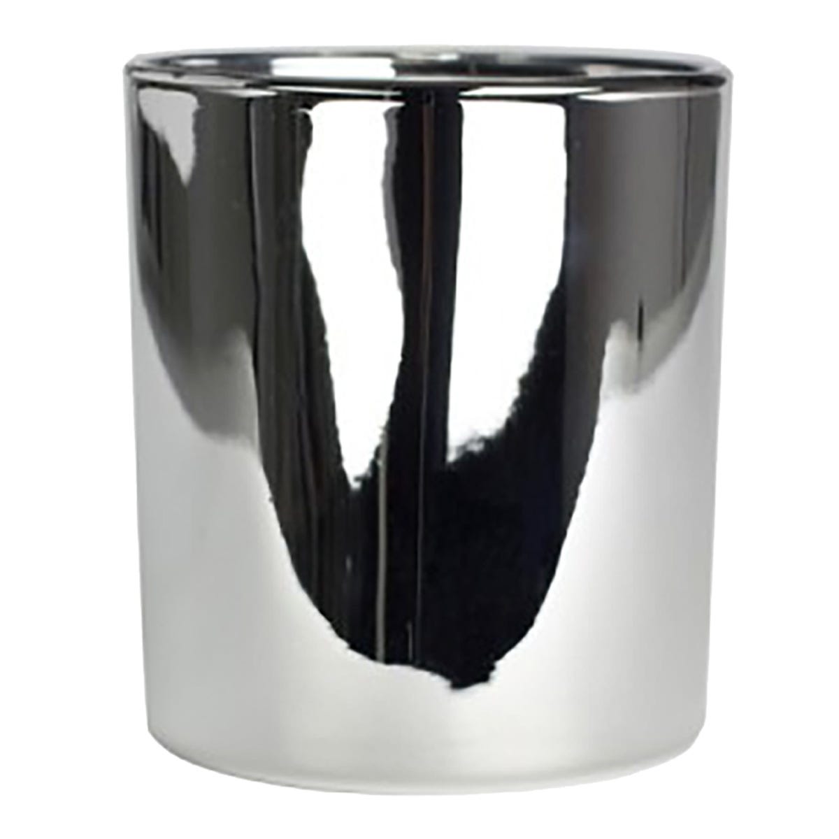 Oxford Candle Jar - Silver (Outside Electroplated) - XL - 12