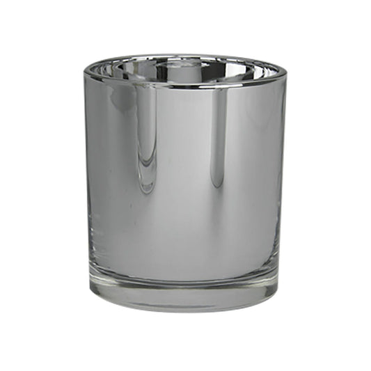Oxford Candle Jar - Silver (Inside Electroplated) - Medium - 1