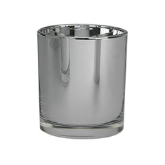 Oxford Candle Jar - Silver (Inside Electroplated) - Medium - 1
