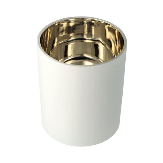 Oxford Glassware - Electroplated Gold & White - Large - 1