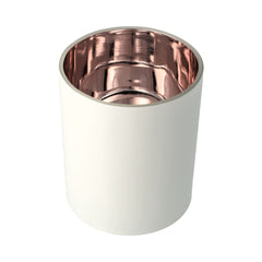 Oxford Glassware - Electroplated Rose Gold & White - Large - 1
