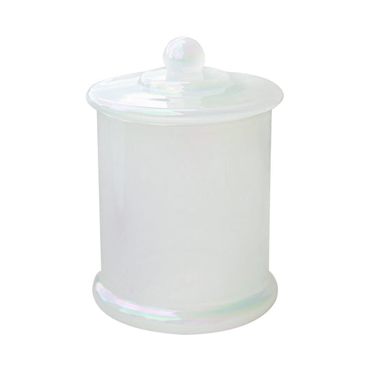 Danube Candle Jar - Knob Lid - Pearl - 1
