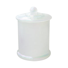 Danube Candle Jar - Knob Lid - Pearl - 1