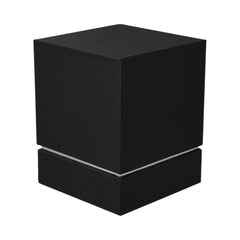 Luxe Candle Box Black with Silver