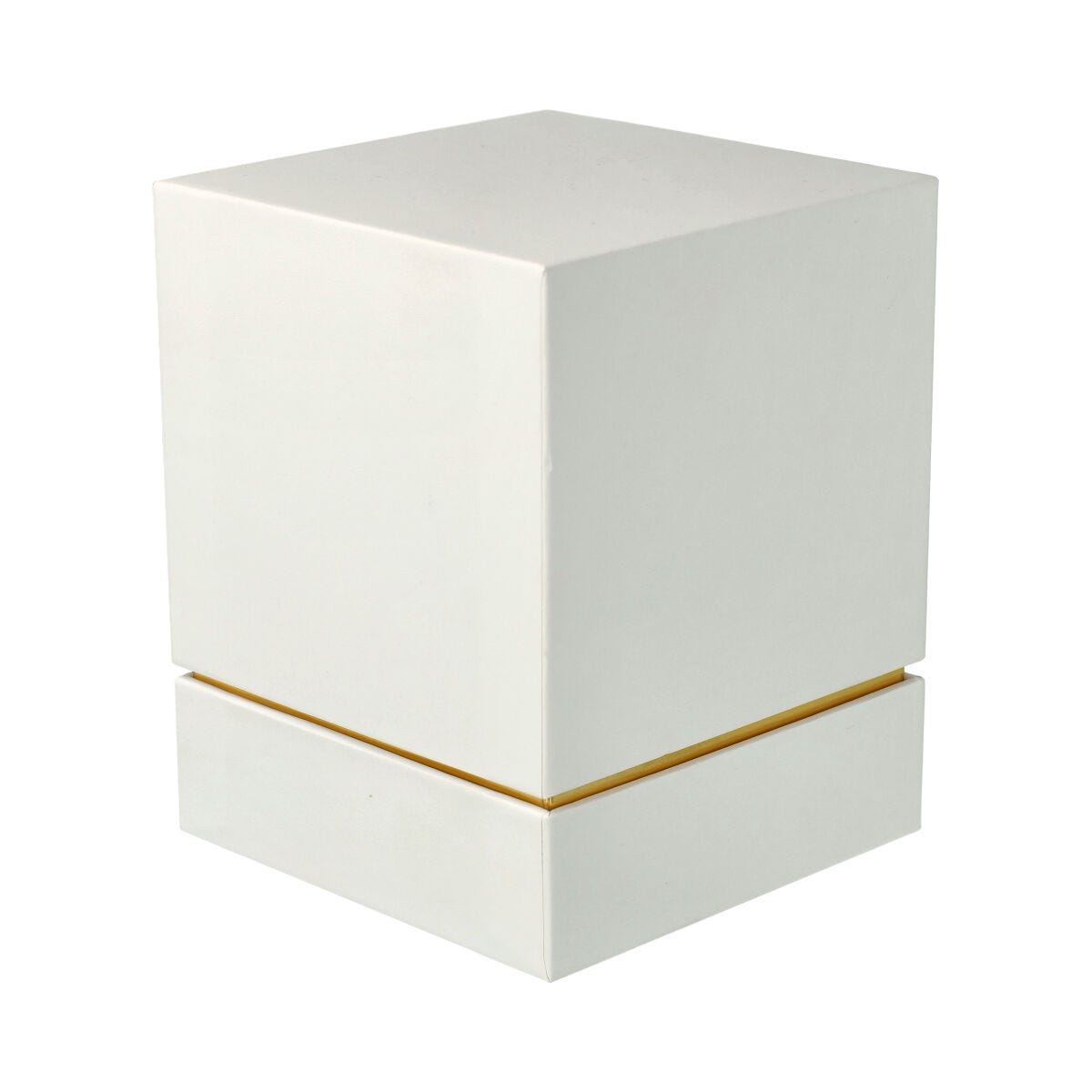 Luxe Candle Box White with Gold