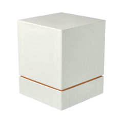 Luxe Candle Box White with Rose Gold