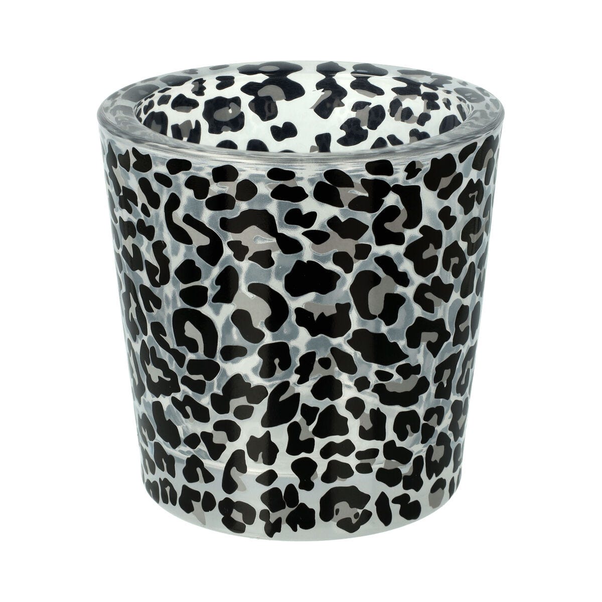 Velino Candle Jar Large Leopard - 1 of