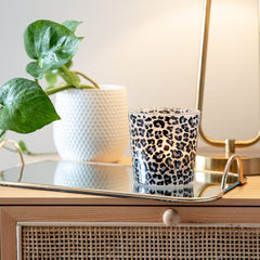 Velino Candle Jar Large Leopard - 1 of