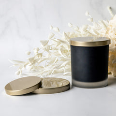 Medium Metal Lid - Brass 1 of