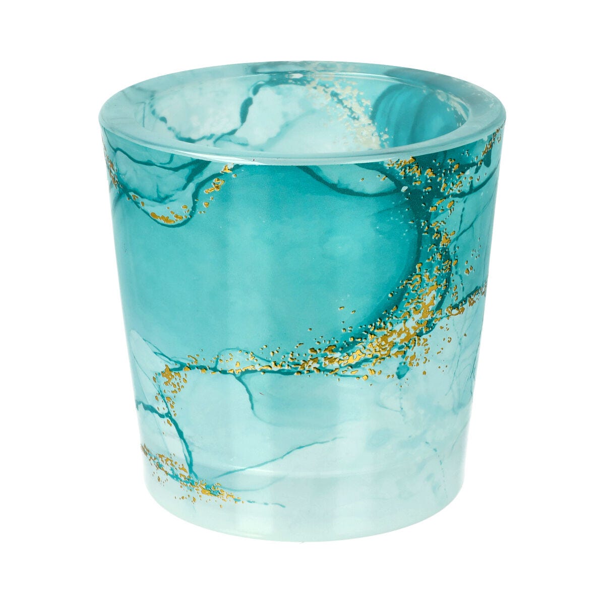 Velino Candle Jar Large Watercolour Teal - 12 of