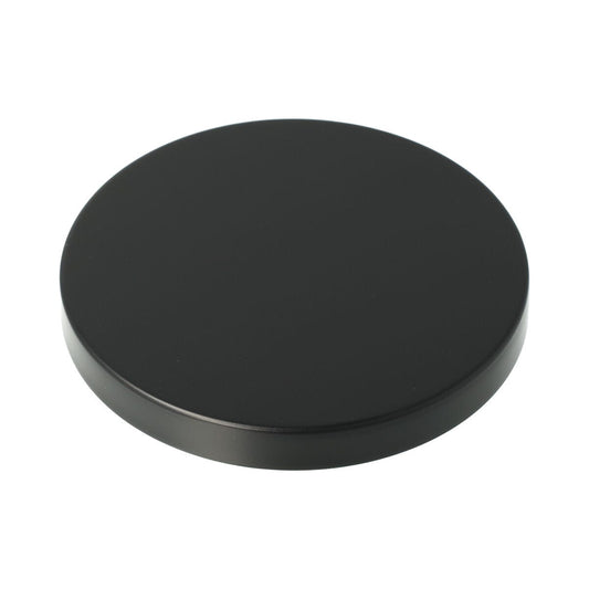 Large Metal Lid - Matte Black - 1 of