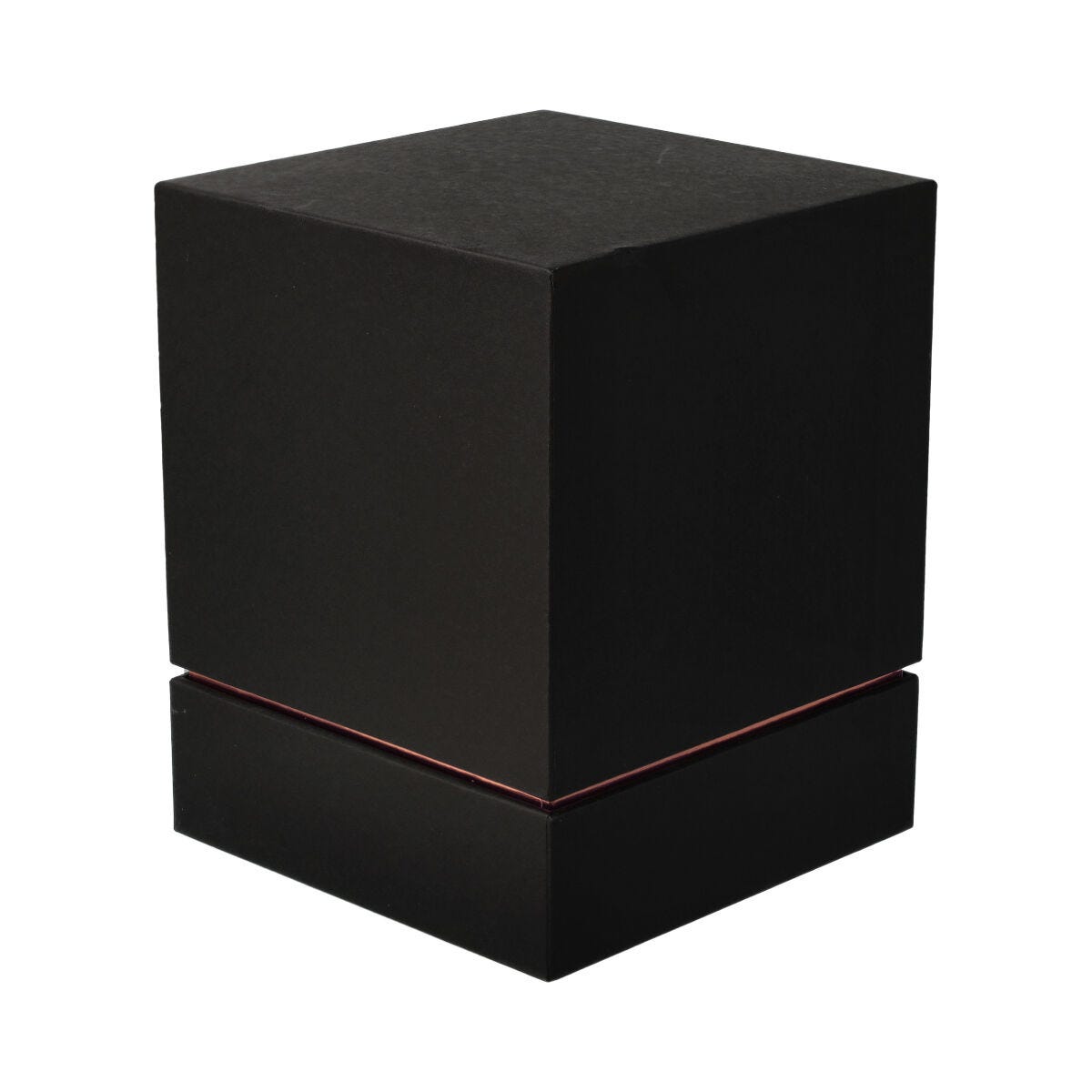 Luxe Candle Box Black with Rose Gold